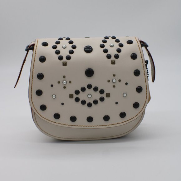 Coach Saddle 23 Crossbody With Western Rivets